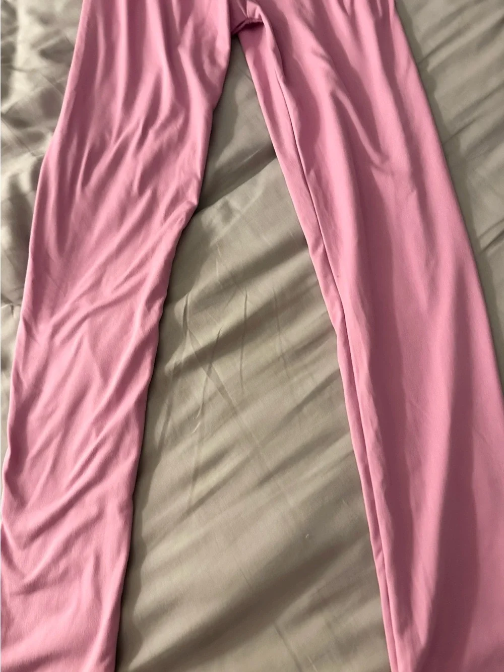 Kids Pink Stretch Leggings